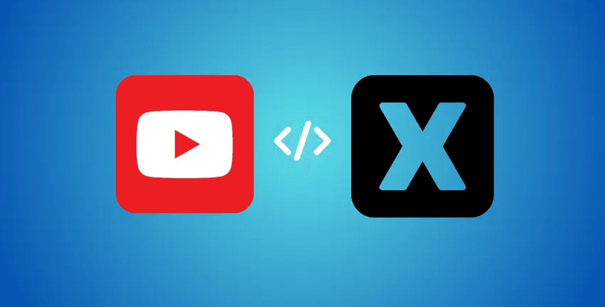 YouTube to Twitter/X converter showing video being transformed into social media posts